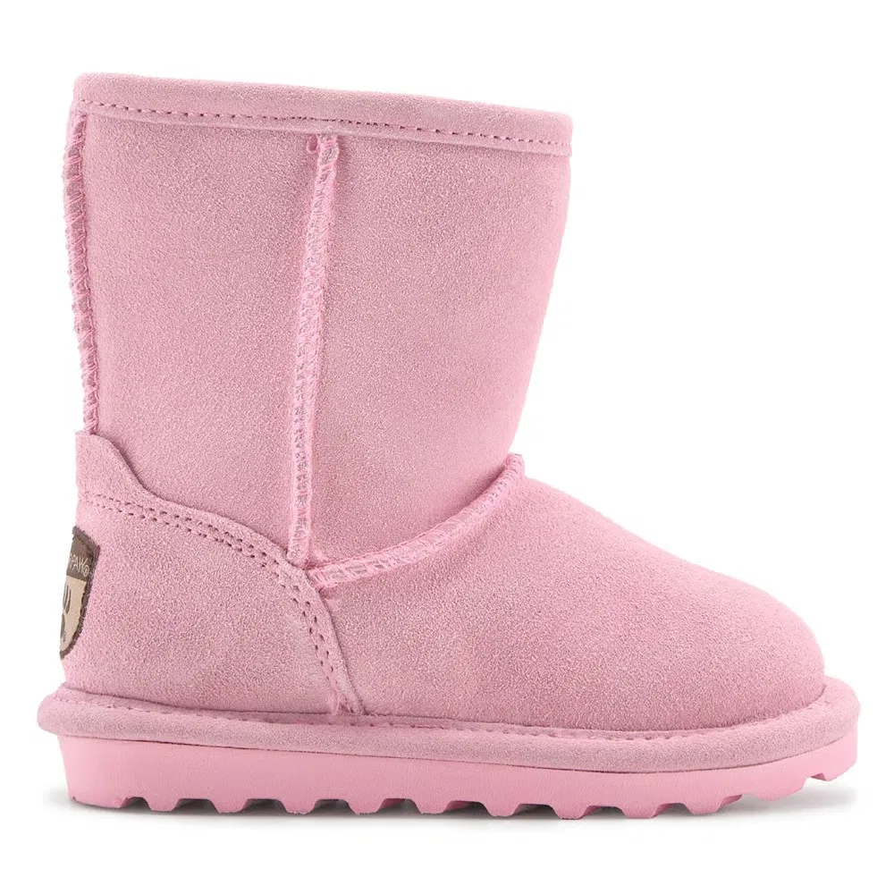 Детские короткие водонепроницаемые ботинки Elle на молнии для малышей Bearpaw, Prism Pink — фото 2