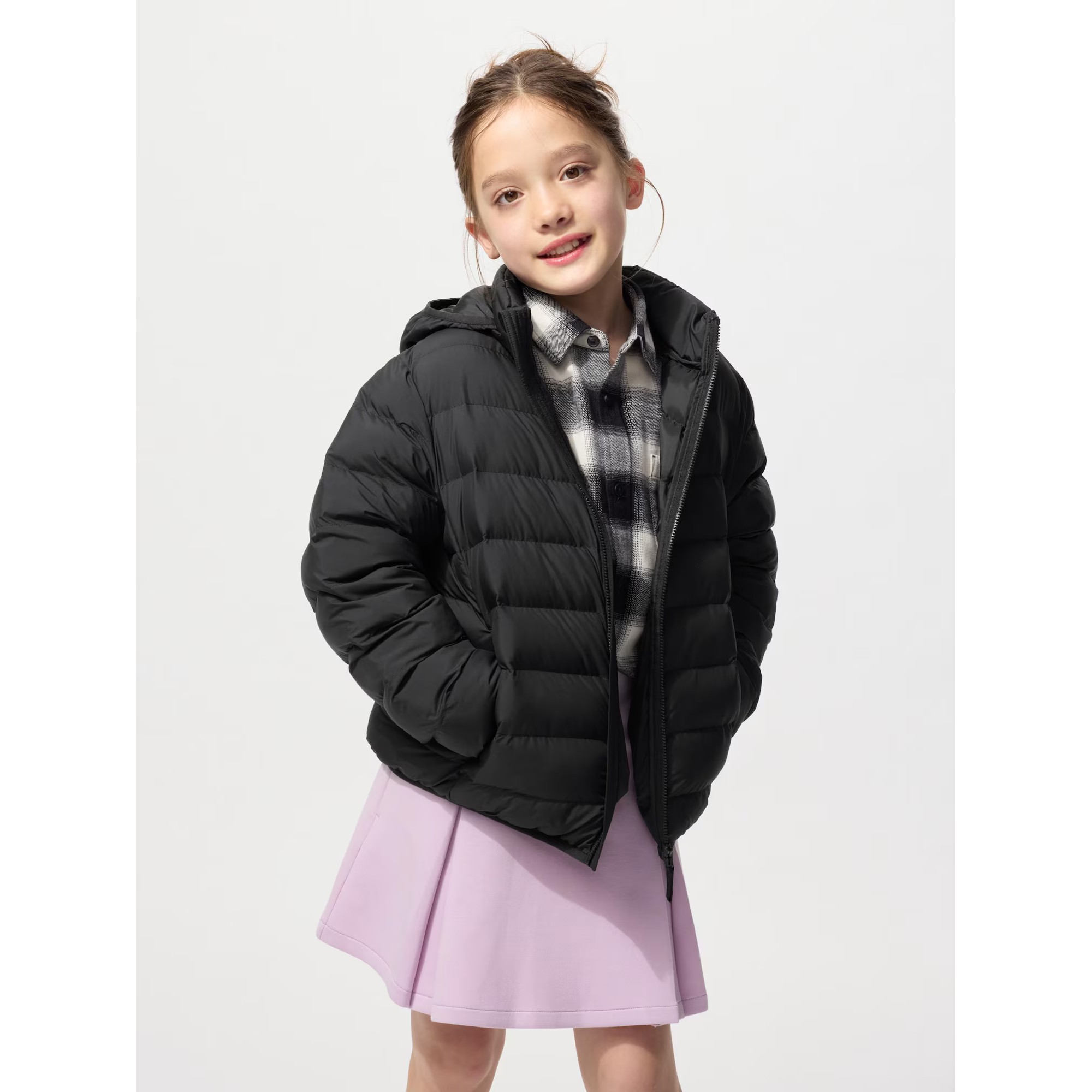 

Пуховик Uniqlo Pufftech детский, 09 черный