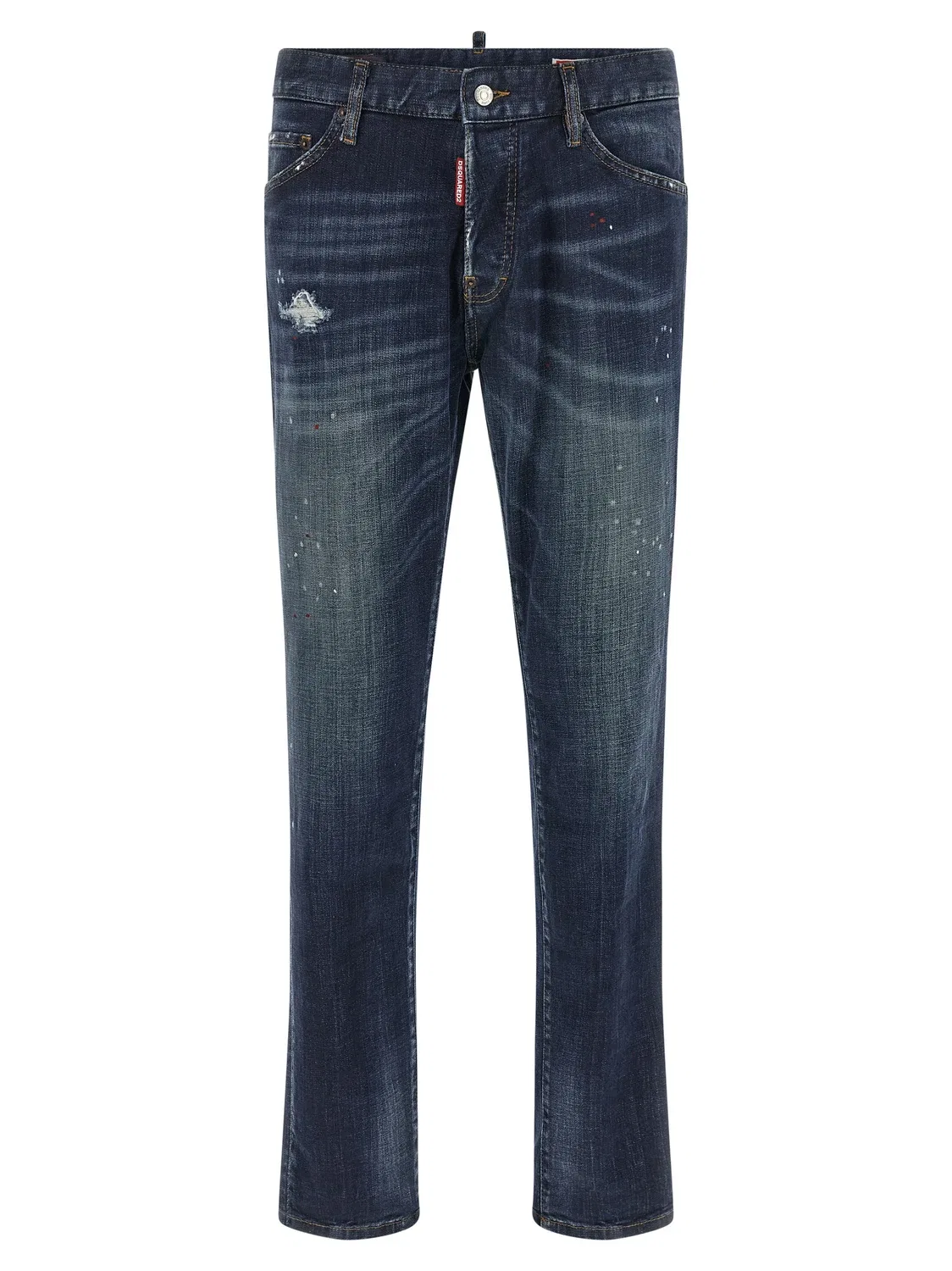 Прямые джинсы Teddy DSQUARED2, синий