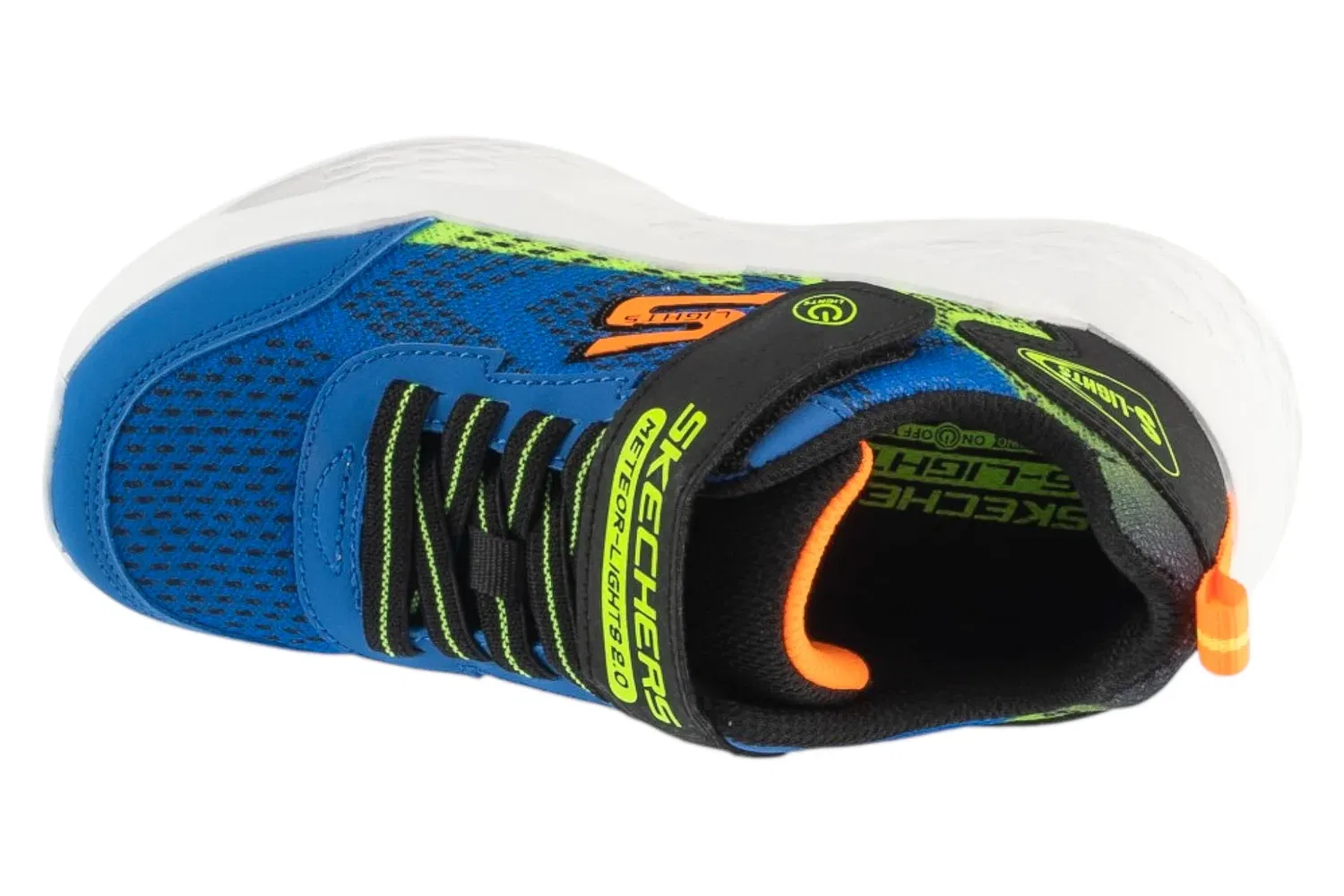 Кроссовки низкие Meteor-Lights Skechers, синий — фото 3