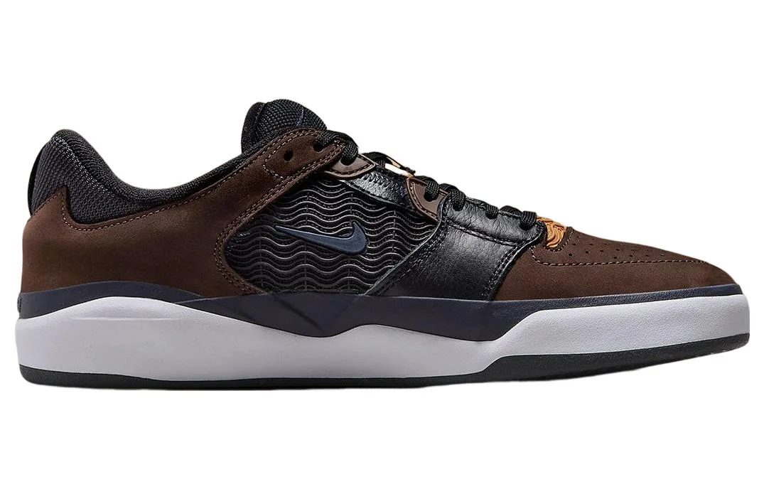 Кроссовки Nike SB Isod Wair Premium, темно-коричневый/черный — фото 2