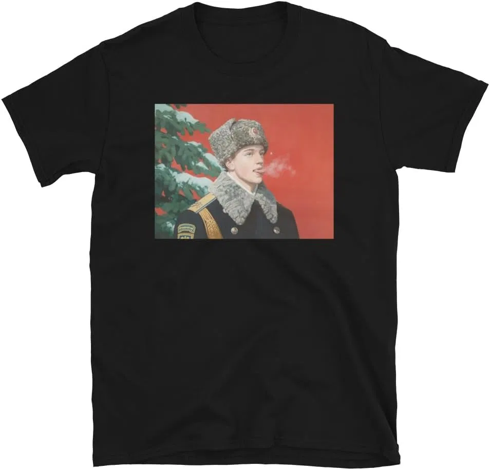 Мужская футболка с принтом Russian Presidential Guard Generic, Black