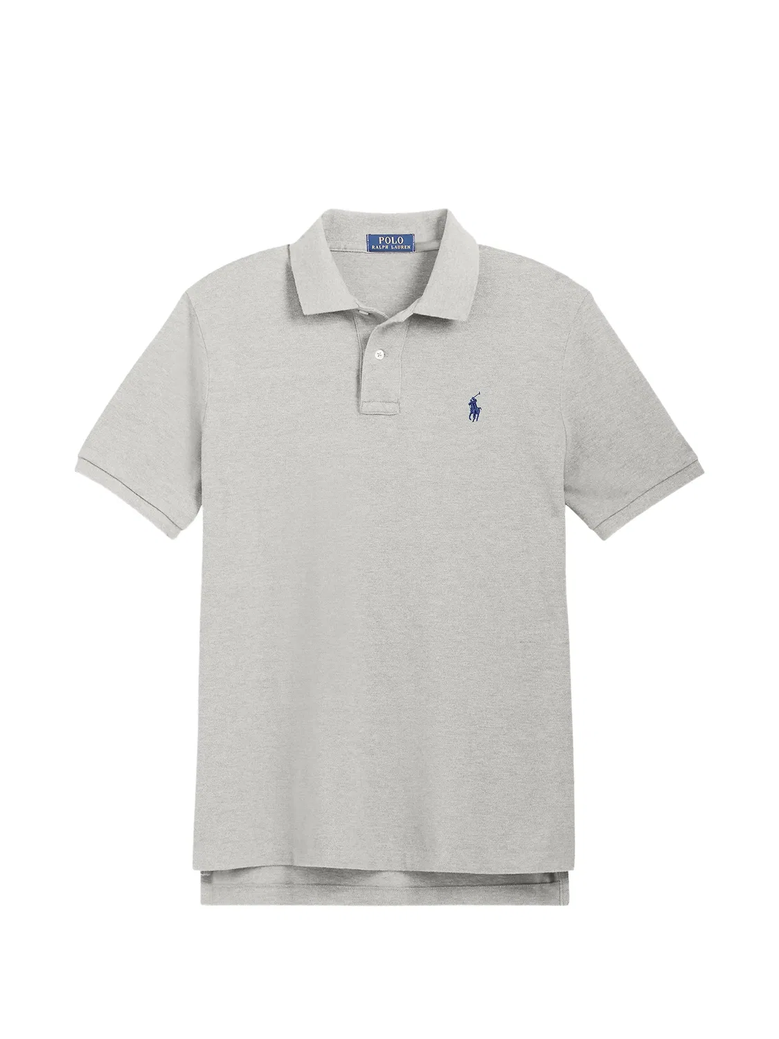 Поло с логотипом, серое Polo Ralph Lauren, серый