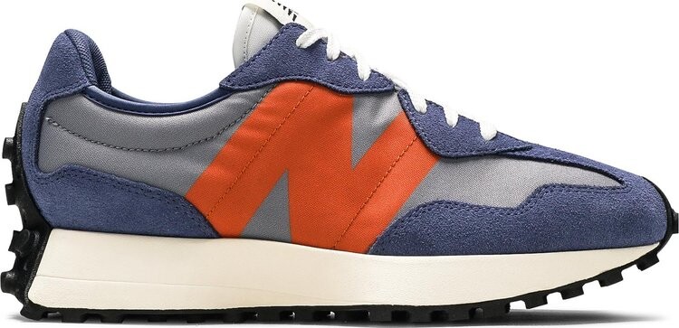 

Кроссовки New Balance Wmns 327 'Magnetic Blue Varsity Orange', синий