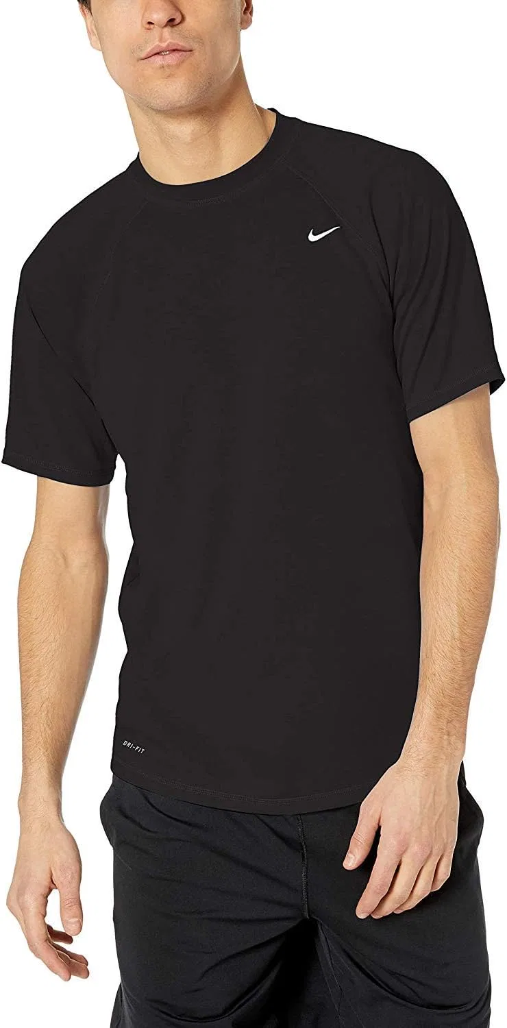 Женская рашгард футболка с защитой UPF 40+ Nike, Black