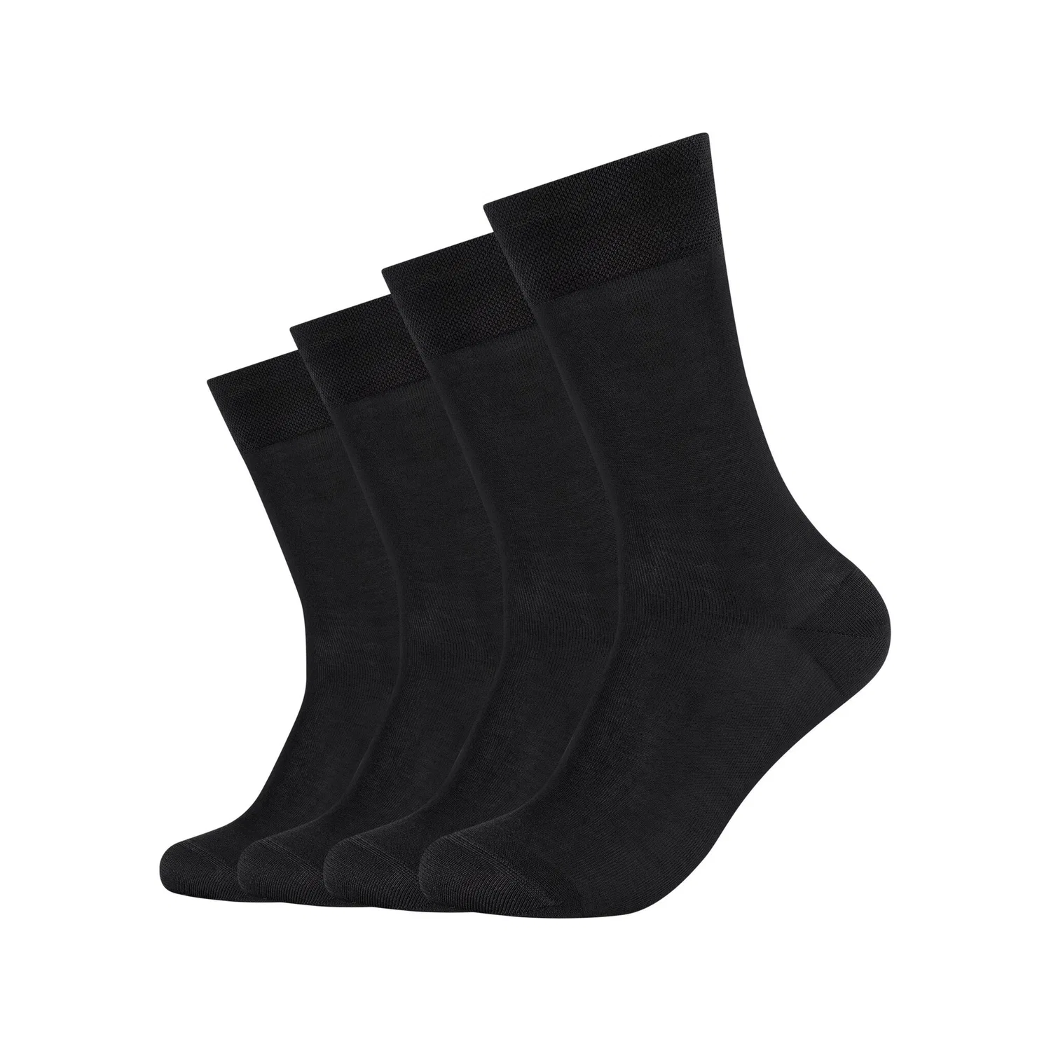 Детские носки с комфортной резинкой Camano 4 пары, Black