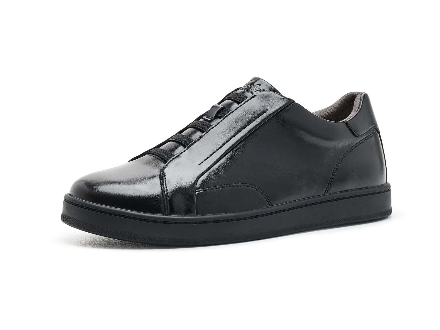 Кроссовки Monopoli Elastic Lace to Toe, Jr. (для малышей, маленьких и больших детей) Florsheim Kids, Black/Black Sole