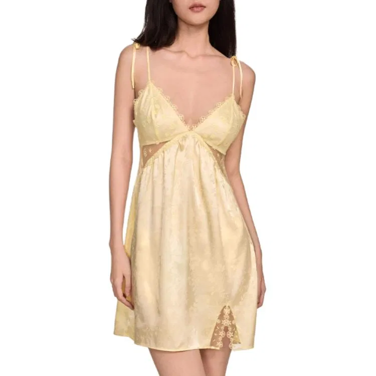Женская ночная рубашка Victoria's Secret, Warm Yellow — фото 4