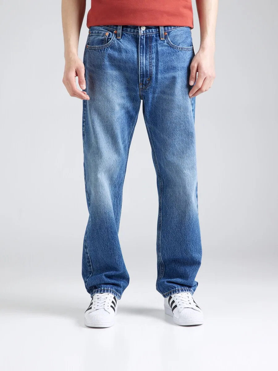 Джинсы LEVI'S свободного кроя, синий деним — фото 3