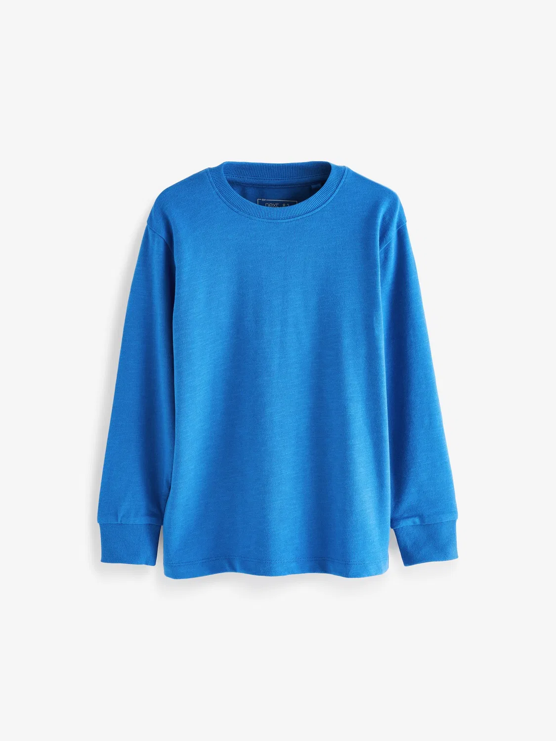 Футболка с длинным рукавом Regular Fit, Cosy T-Shirt Next, синий кобальт