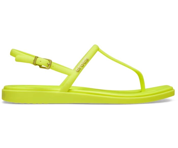 Сланцы Crocs Women's Miami Flip Thong, желтый — фото 2