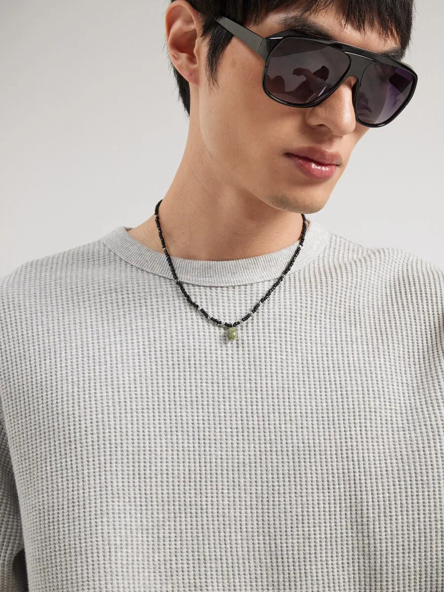 Футболка LEVI'S Relaxed Thermal Tee серого цвета — фото 3