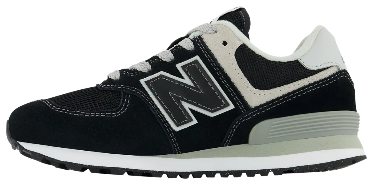 Кроссовки для мальчиков 574 Core New Balance, черный/белый — фото 2