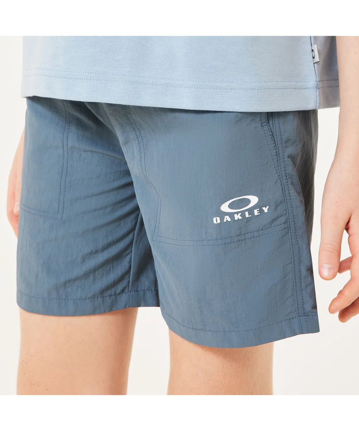 Детские шорты с водоотталкивающей пропиткой OAKLEY YTR NY SHORTS 9.0, Light Blue