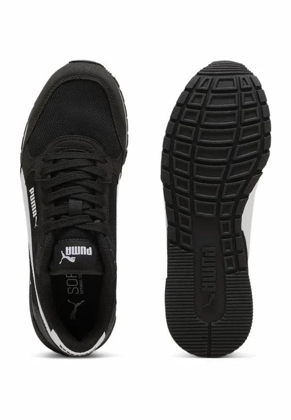 Кроссовки с текстильным верхом Unisex Puma, black-white, белый — фото 3