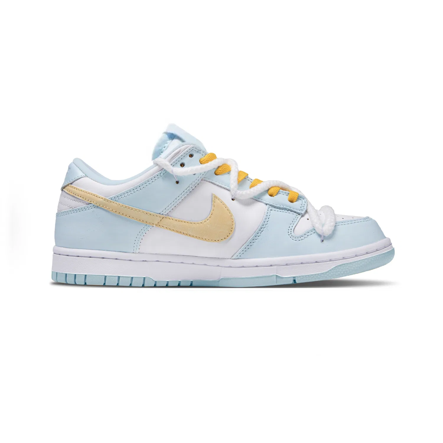 Детские скейтборд-кроссовки Nike Dunk, Light Blue — фото 3