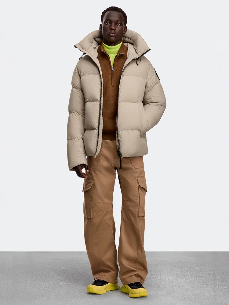 Пуховик матовый Crofton Puffer CANADA GOOSE, Latte