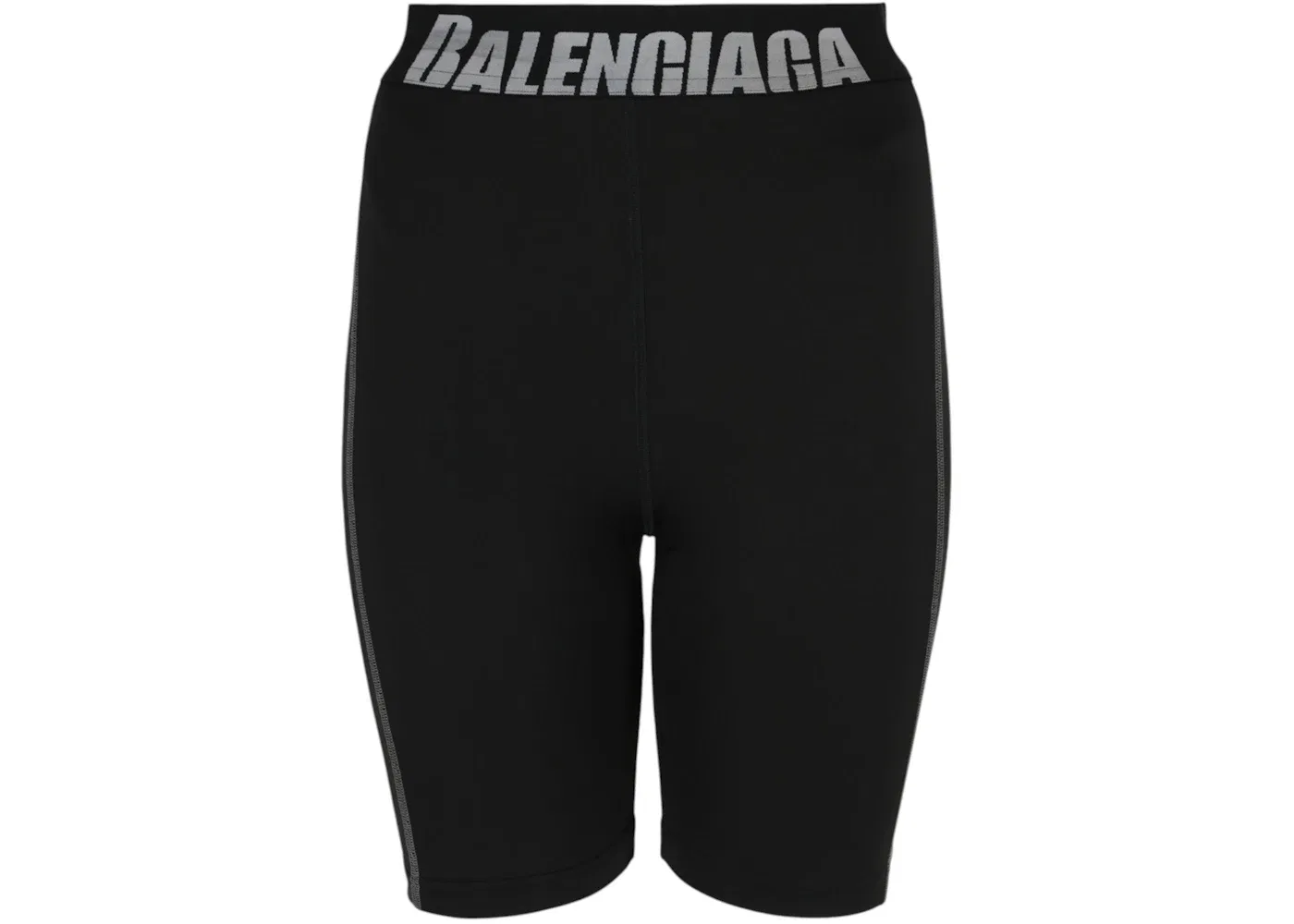 Женские шорты с логотипом Balenciaga, Black/Grey