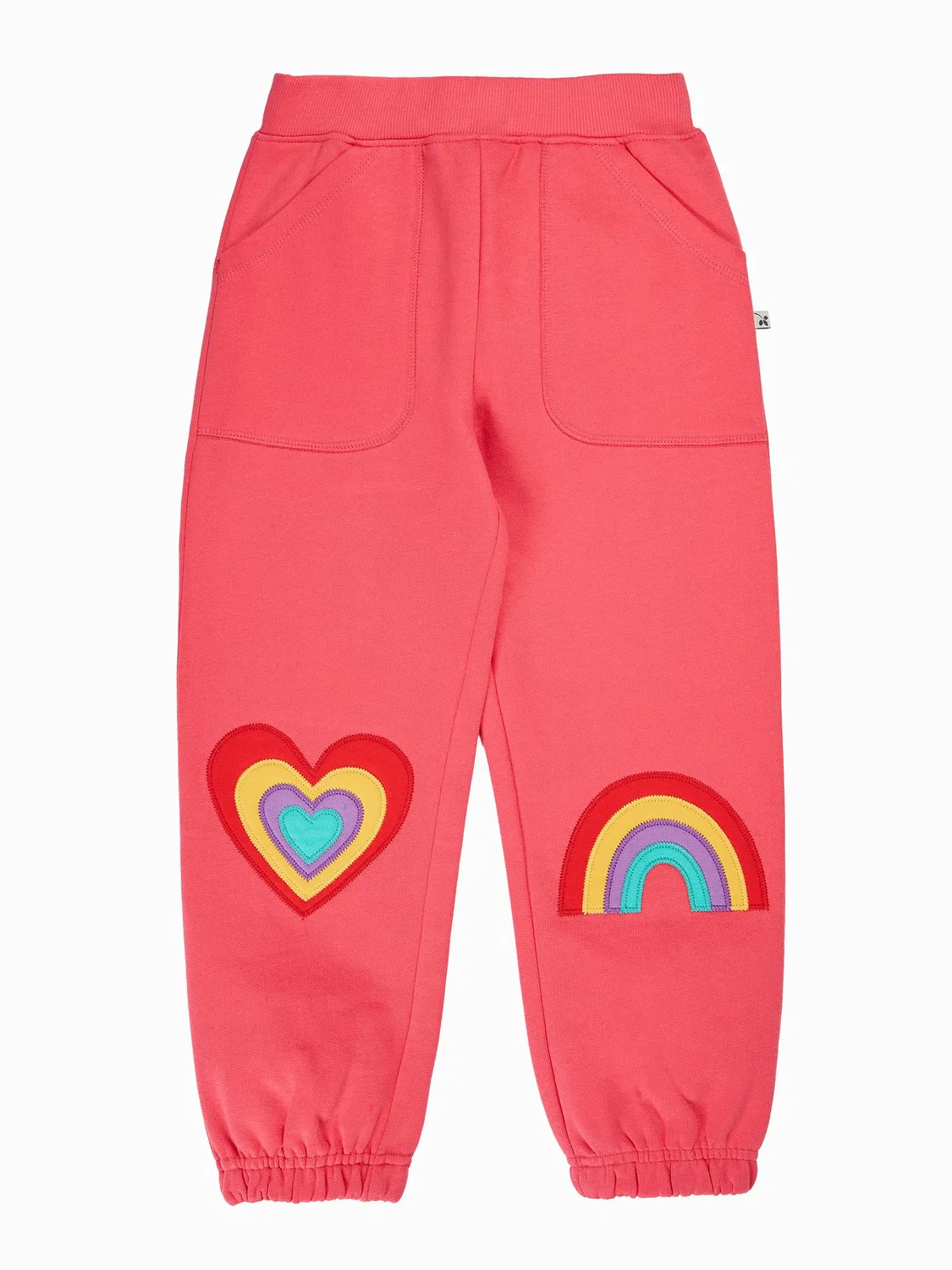 Джоггеры с аппликацией Malpas Frugi, розовый