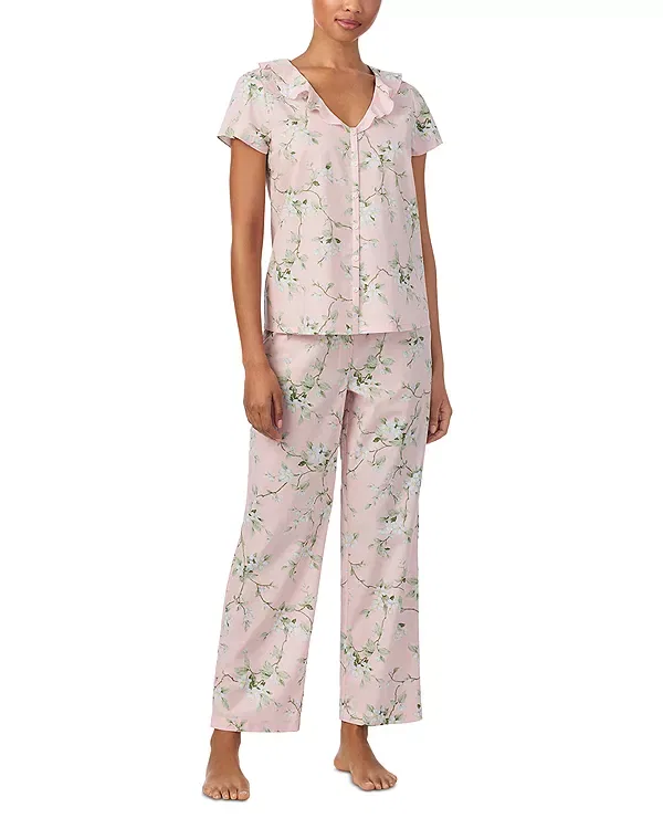 Женский комплект пижамы с цветочным принтом Ralph Lauren, Blush Floral