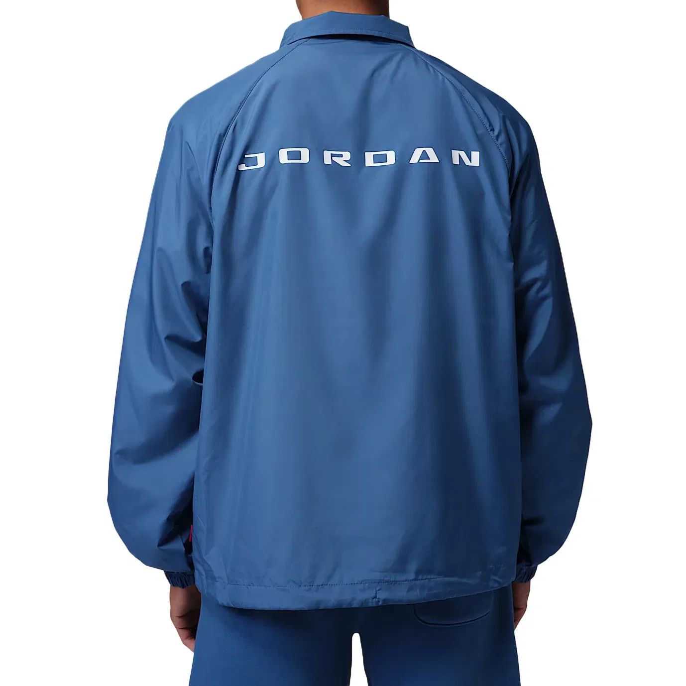 Мужская куртка Brooklyn Coaches Jacket 'True Blue White' Jordan, True Blue/White — фото 2