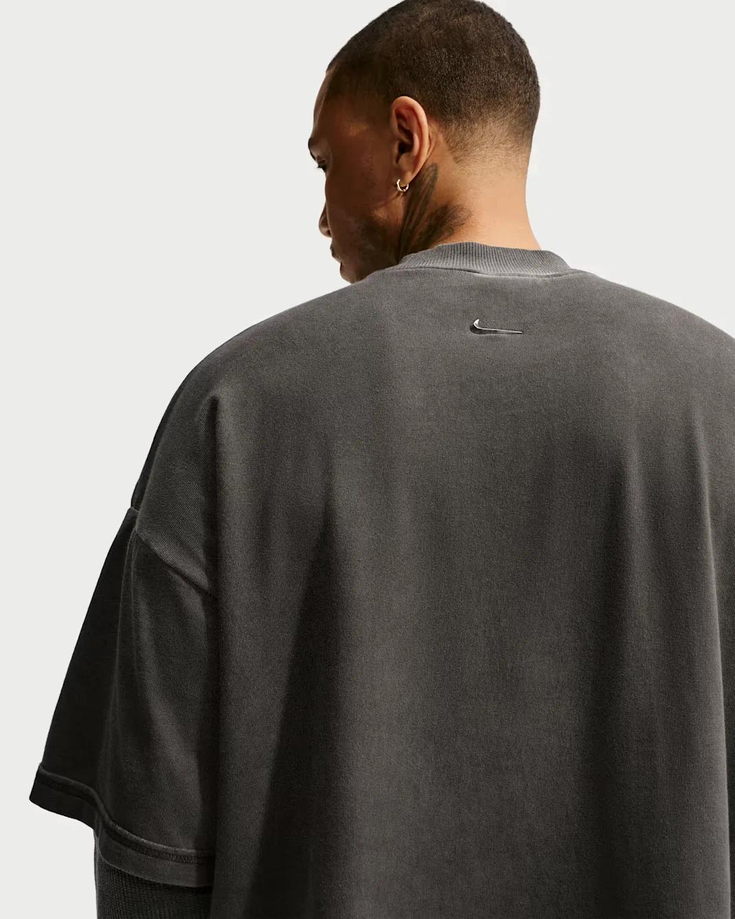 Мужская баскетбольная футболка с длинными рукавами Dri-FIT Ja Nike, Black — фото 2