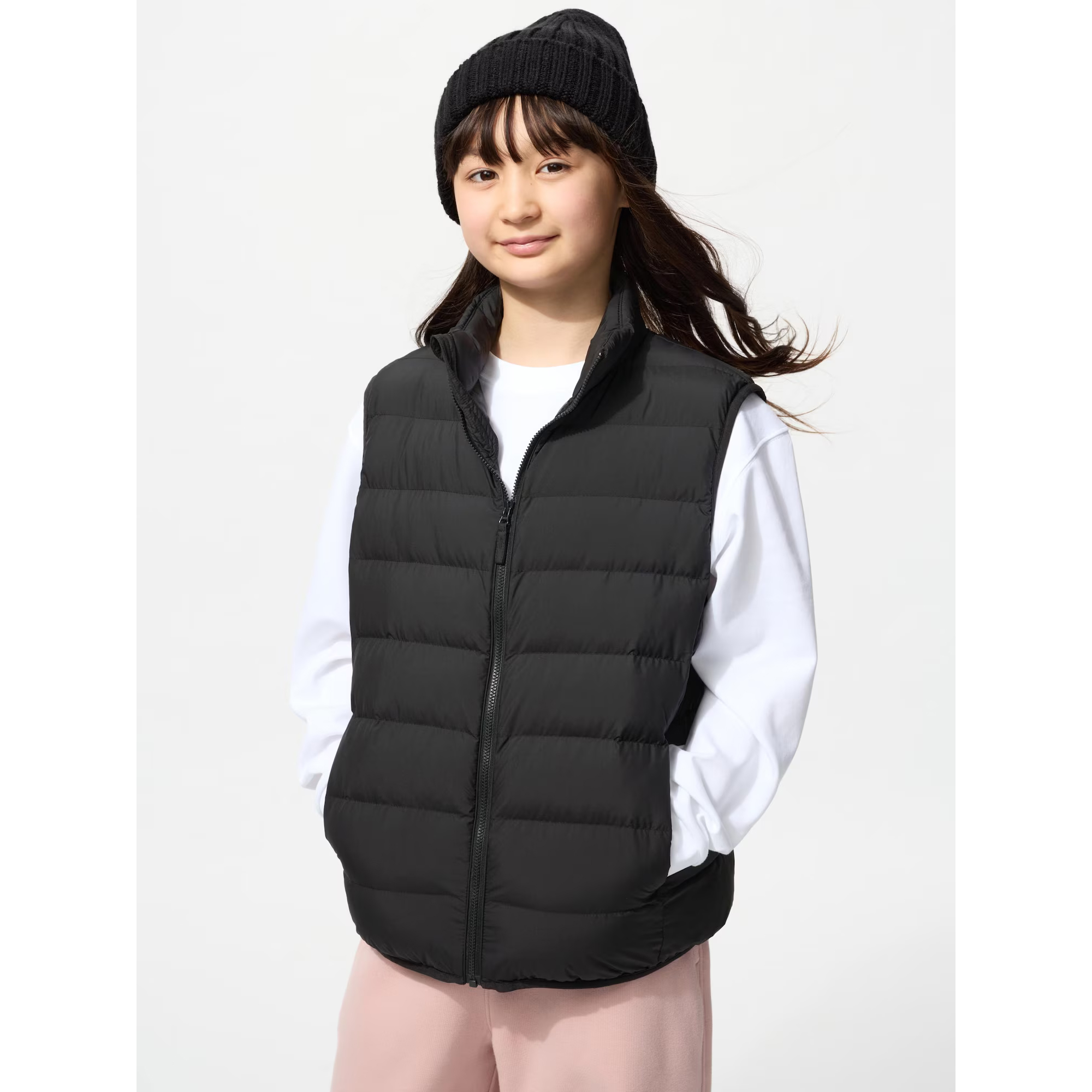 

Утепленный жилет Uniqlo детский, 09 черный