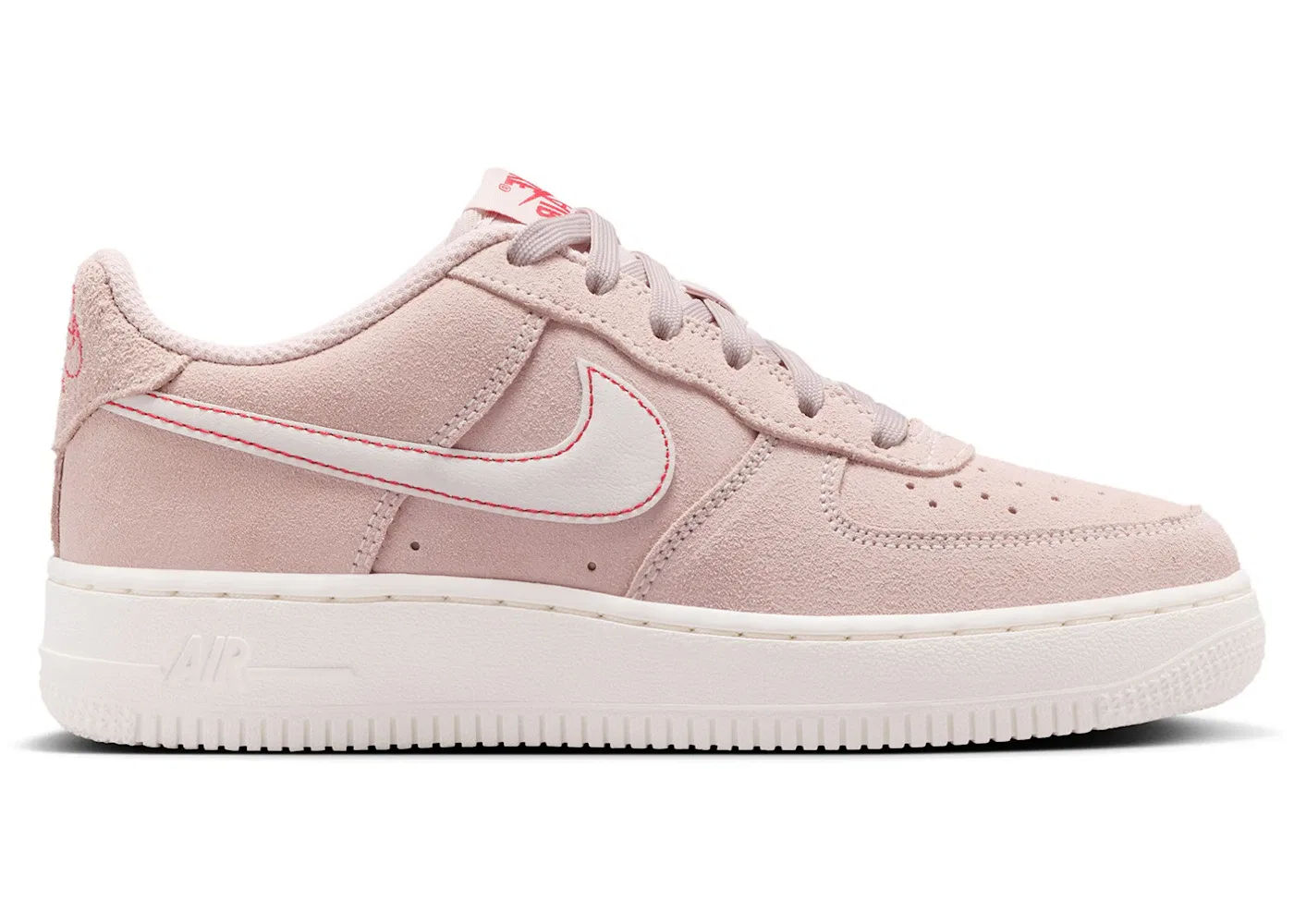 Детские кроссовки Lifestyle Nike Air Force 1 Low LV8, Silt Red/University Red/Sail