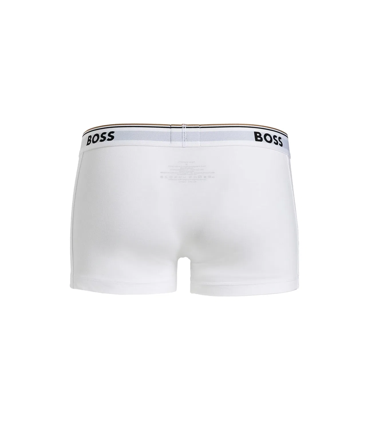 Плавки-транки, 3 пары 3-Pack Power Trunks Boss, White/Grey/Black — фото 2