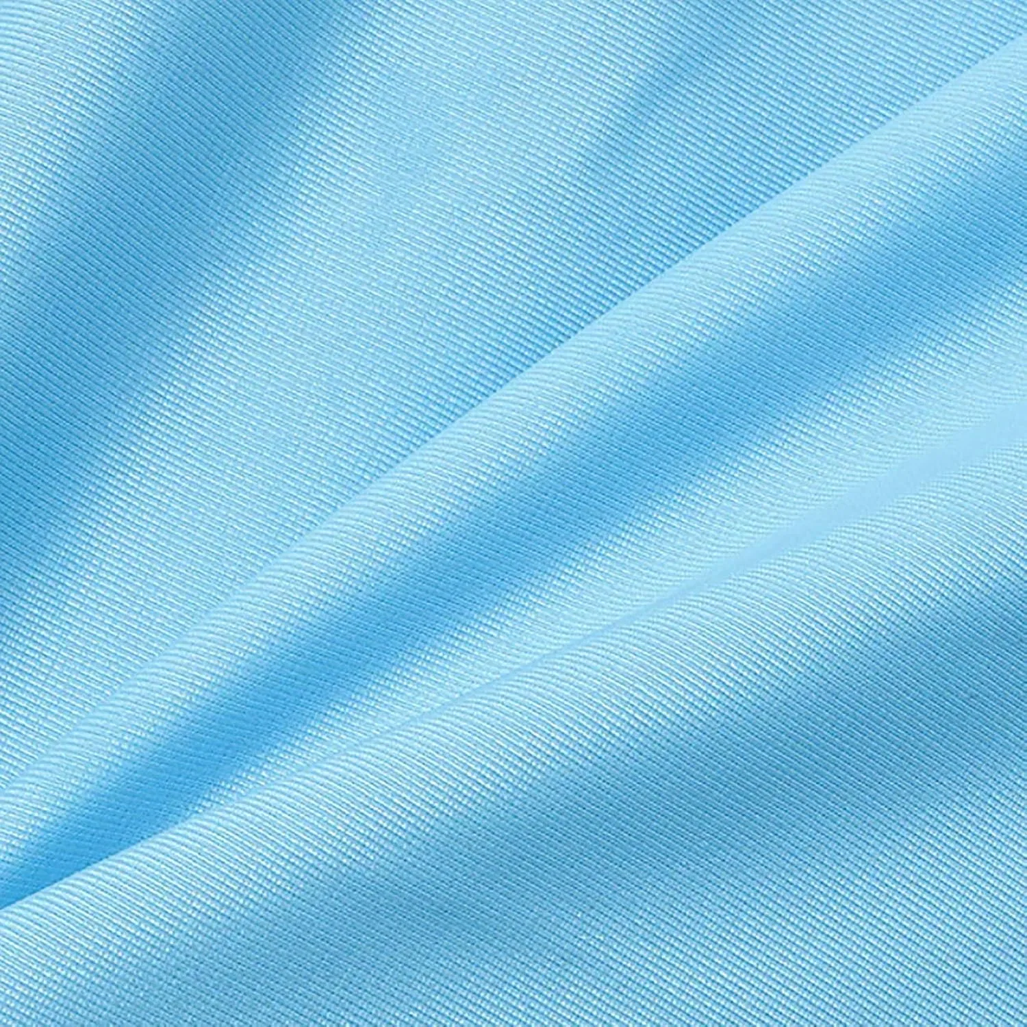 Женский танкини с бандо топом и утяжкой живота, Light Blue — фото 3