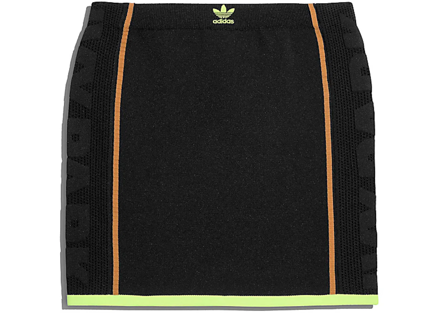 Женская юбка с вязаным узором Skirt (Plus Size) Adidas, Black — фото 2