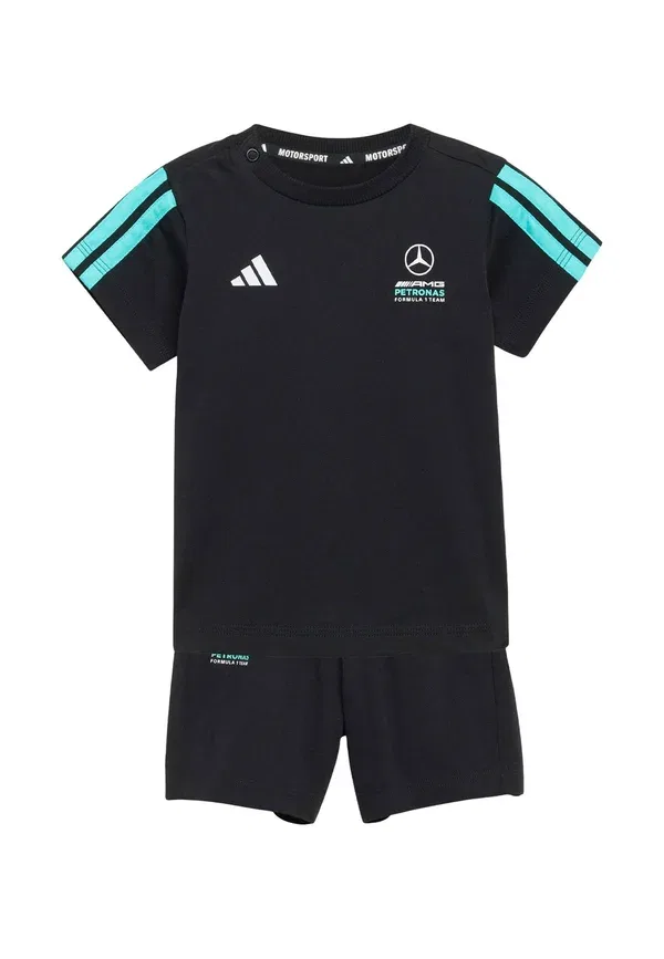 Комплект из шорт и бриджи Petronas Formula Team Adidas Performance, черный/мятный