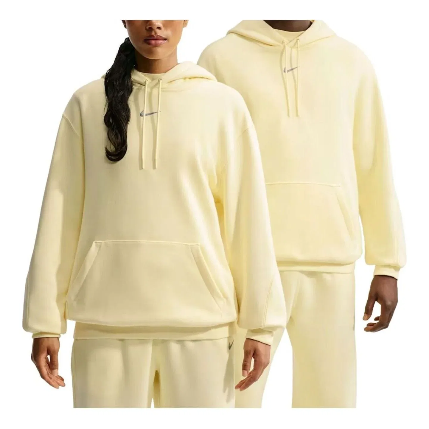 Мужское худи Nike x NOCTA Fleece CS Hoodie 2 Alabaster Stealth, желтый
