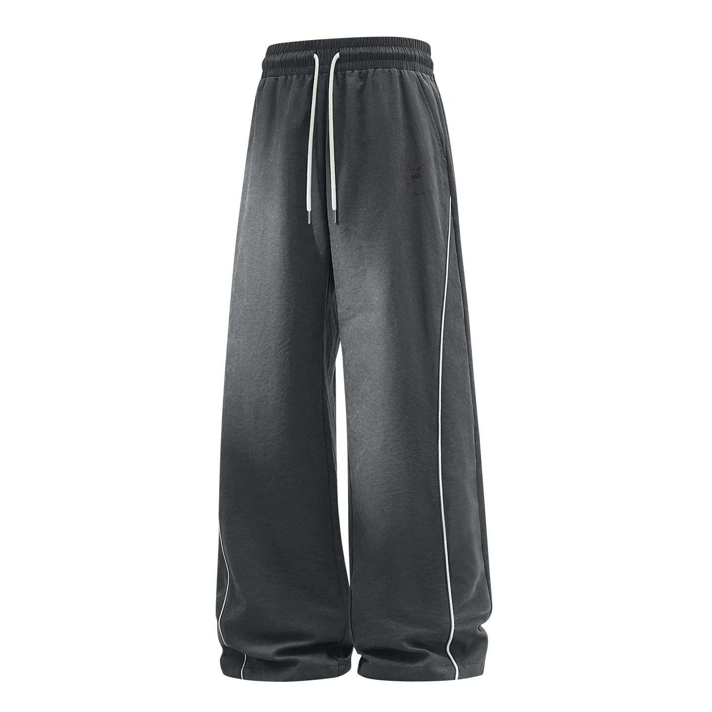 Детские повседневные брюки со средней посадкой и прямым кроем Bold Brow Bear Pants Label MINISO, Dark Gray
