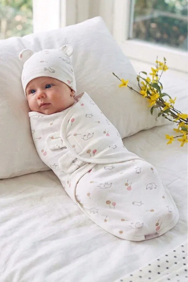 Детское боди-комбинезон с принтом Rocha Baby, White