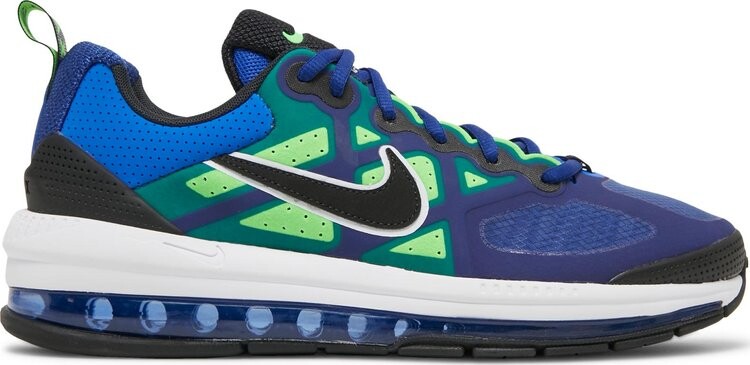 

Кроссовки Nike Air Max Genome 'Deep Royal Blue Green Strike', синий