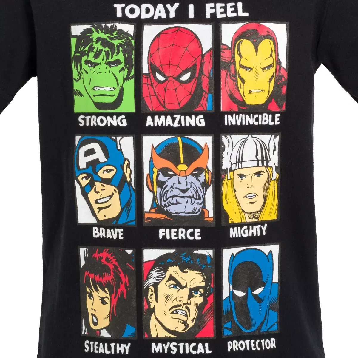 Детский комплект футболок с принтом Marvel Spider-Man 3 Pack T-Shirts, Черно-Белый — фото 3