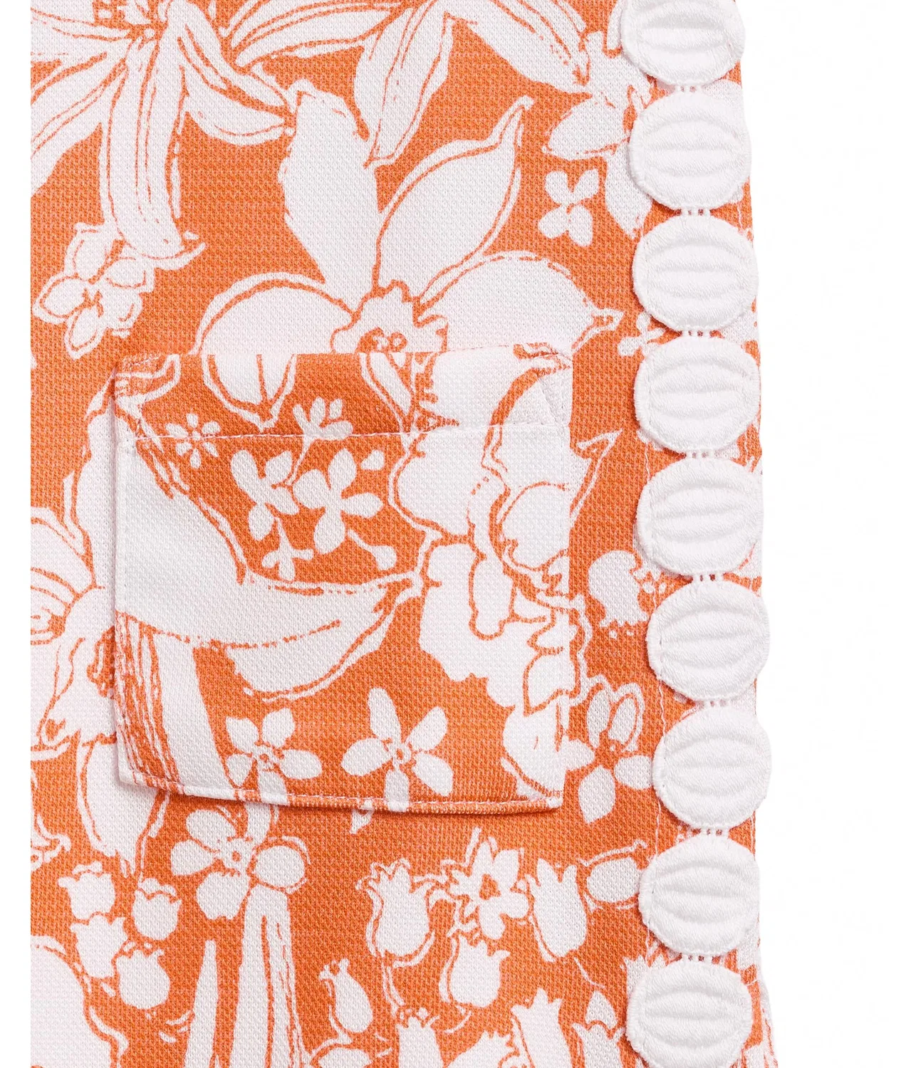 Вязаный комплект Mini Romey (для малышей/детей постарше) Lilly Pulitzer Kids, Sunset Orange Budding Romance — фото 3