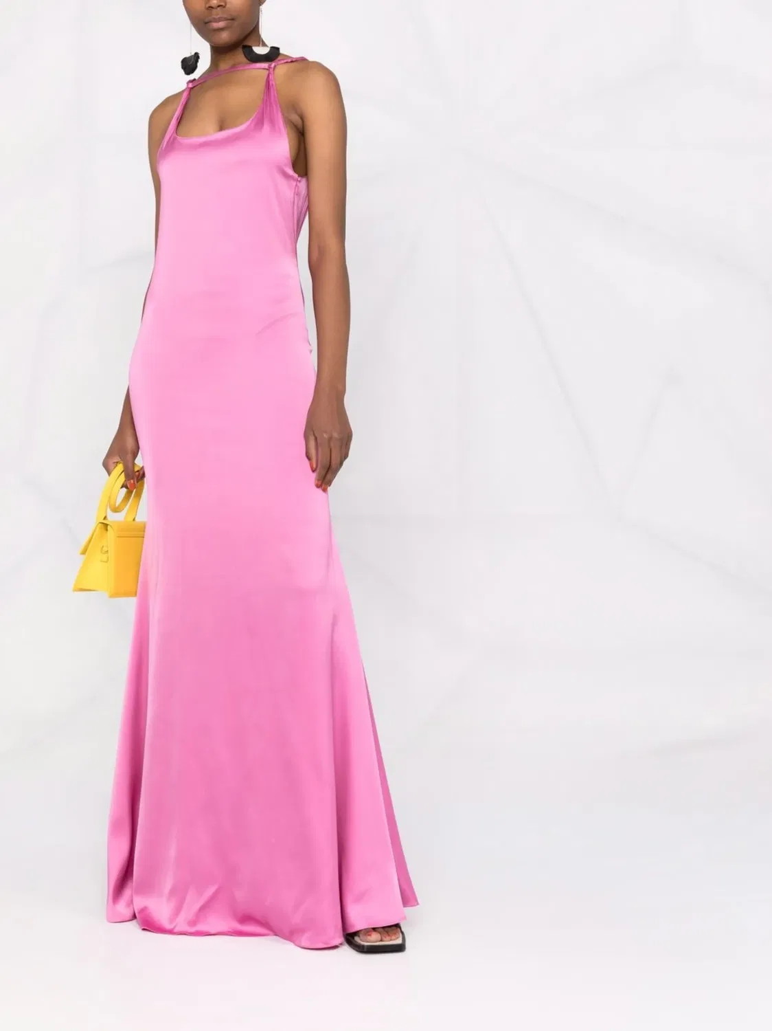 Платье La Robe Mentalo от Jacquemus, розовый — фото 3