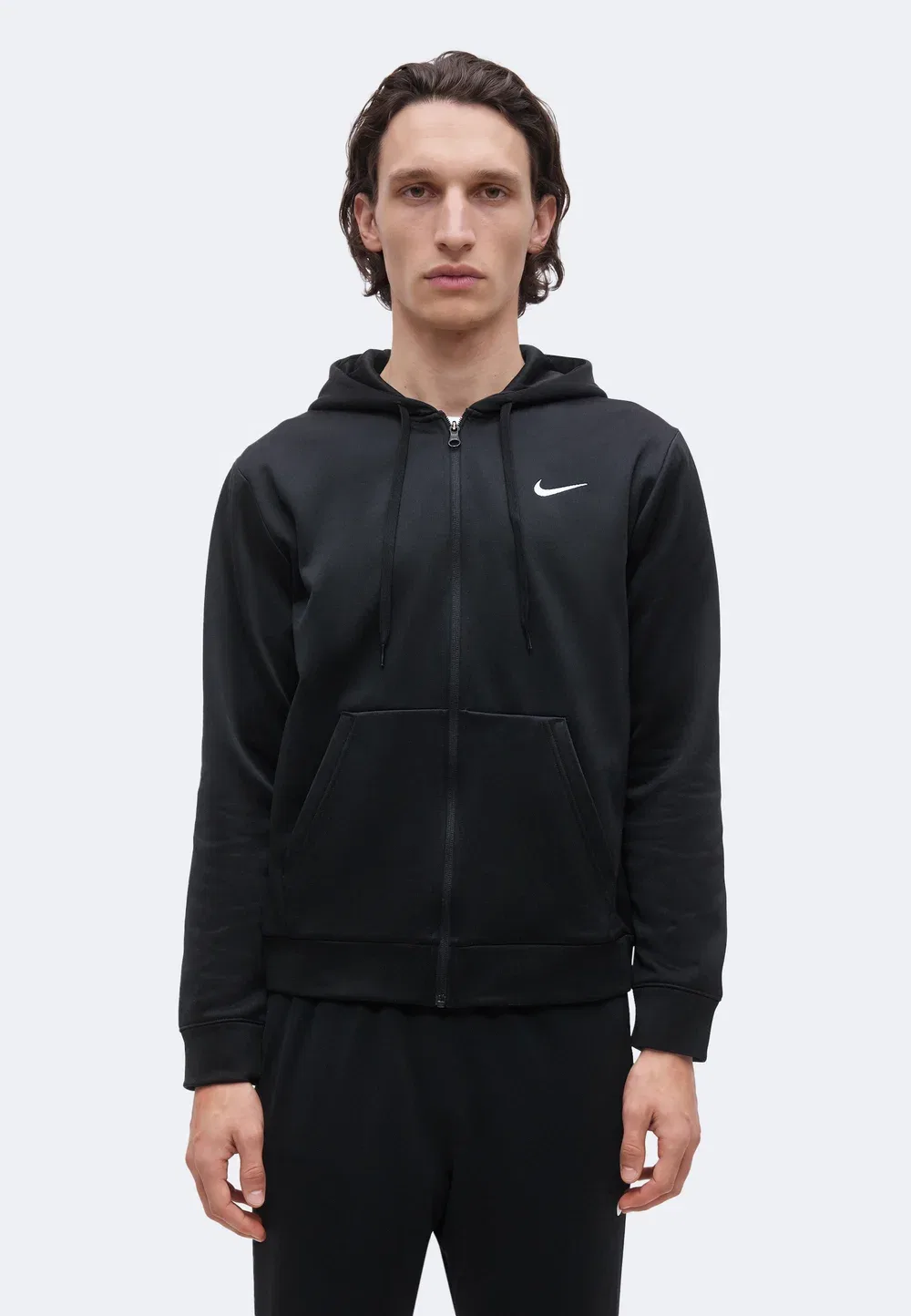 Flex - толстовка на молнии Nike Performance, Black/White