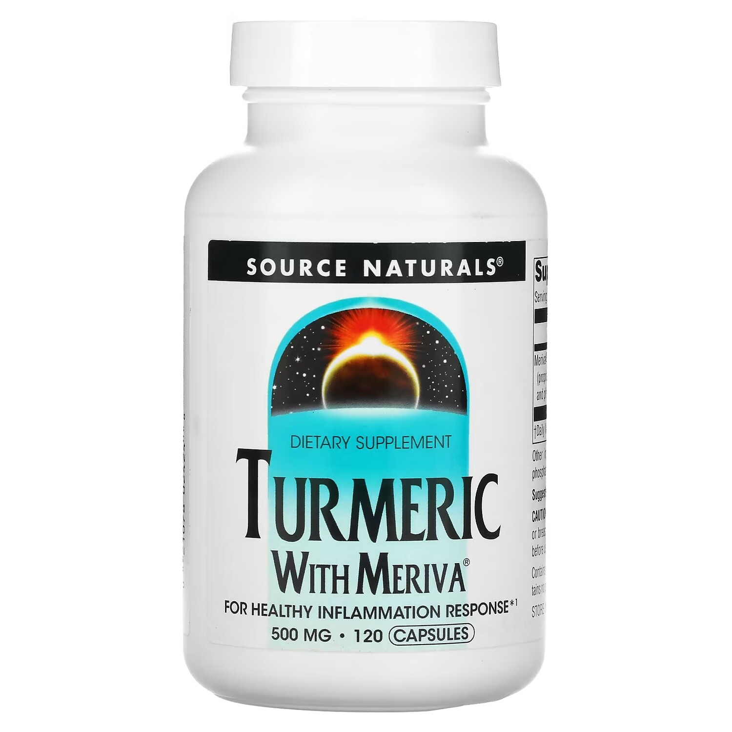 

Source Naturals Комплекс из куркумы Мерива 500 мг, 120 капсул