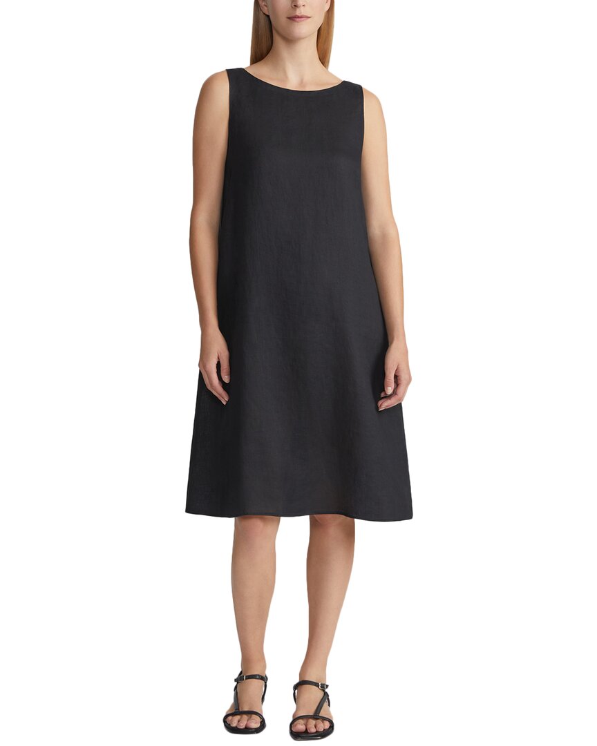 

Lafayette 148 New York Plus Преобразуемое платье из льна Hartley, черный