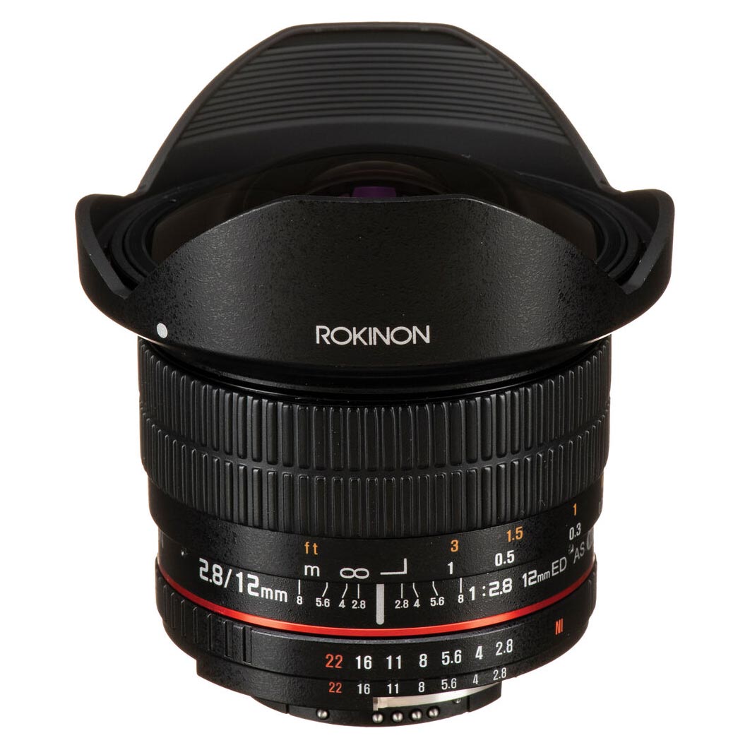 

Объектив Rokinon 12mm f/2.8 ED IF NCS UMC Fisheye, Nikon F Mount, черный