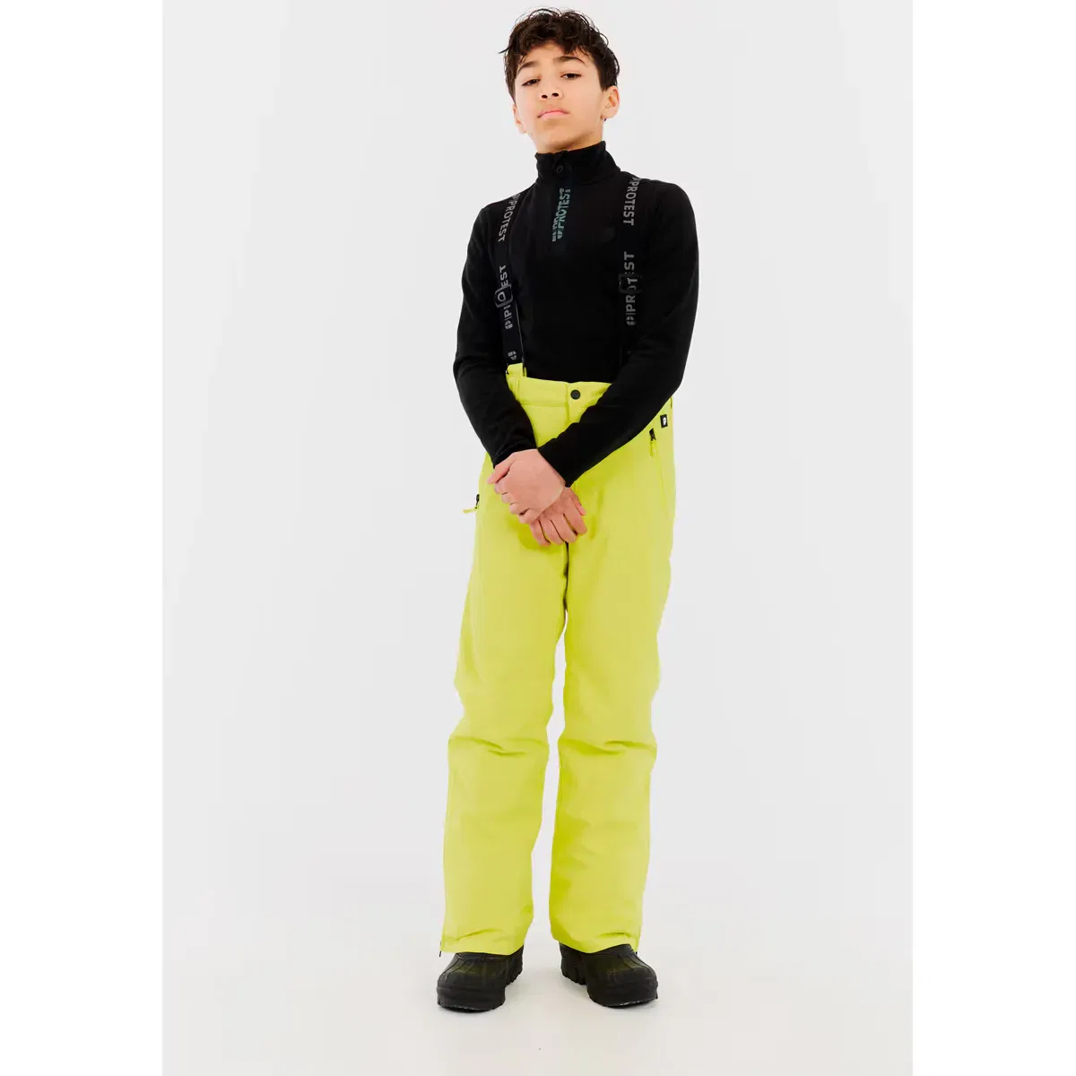Детские спортивные штаны для мальчиков Protest Spikety JR, Verde Neón — фото 3