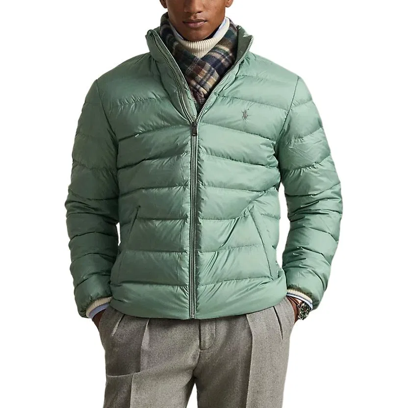 Мужская куртка с молнией Light Green Polo Ralph Lauren — фото 4