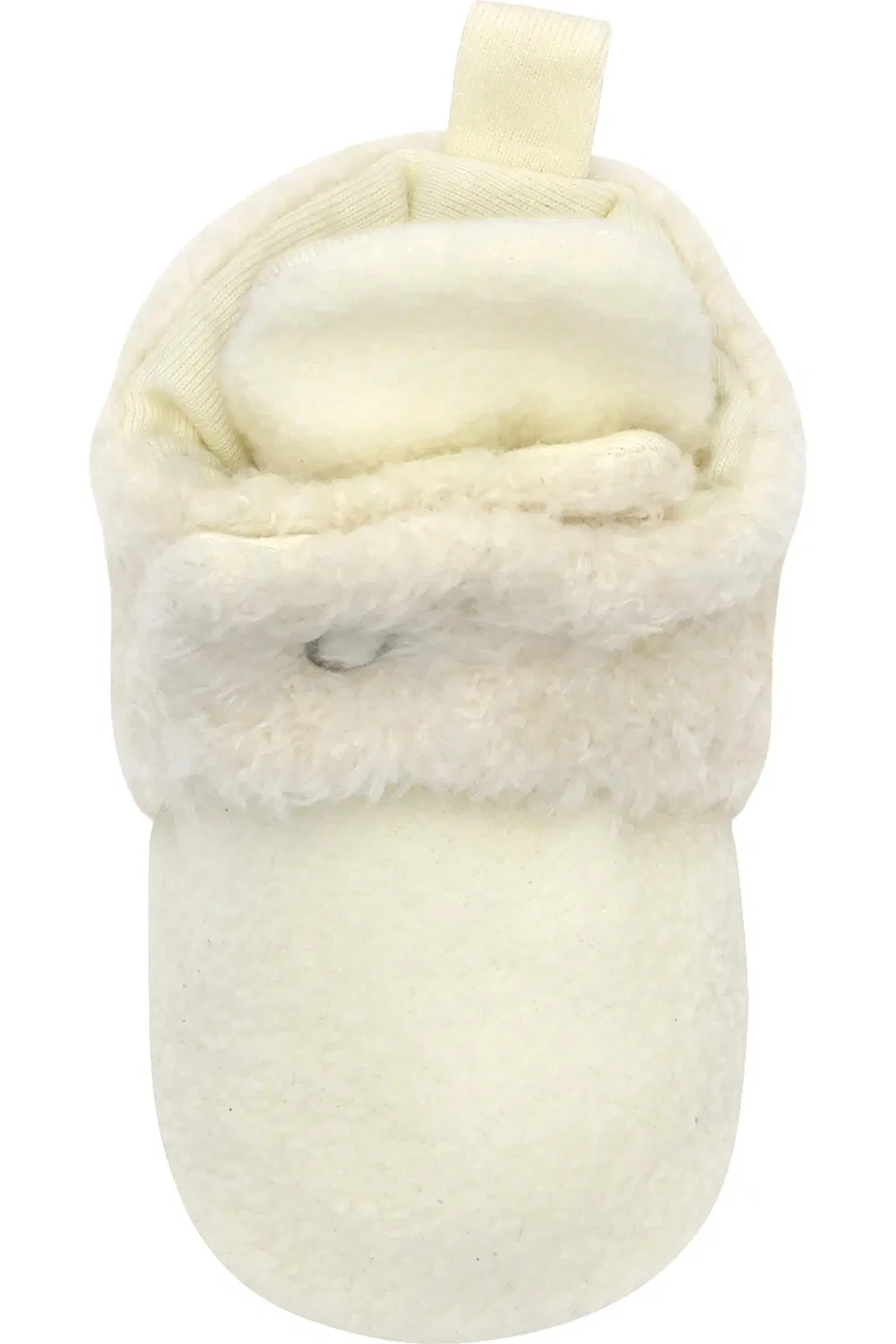Детские ботиночки из искусственного меха Sullivan Robeez, Ivory — фото 4