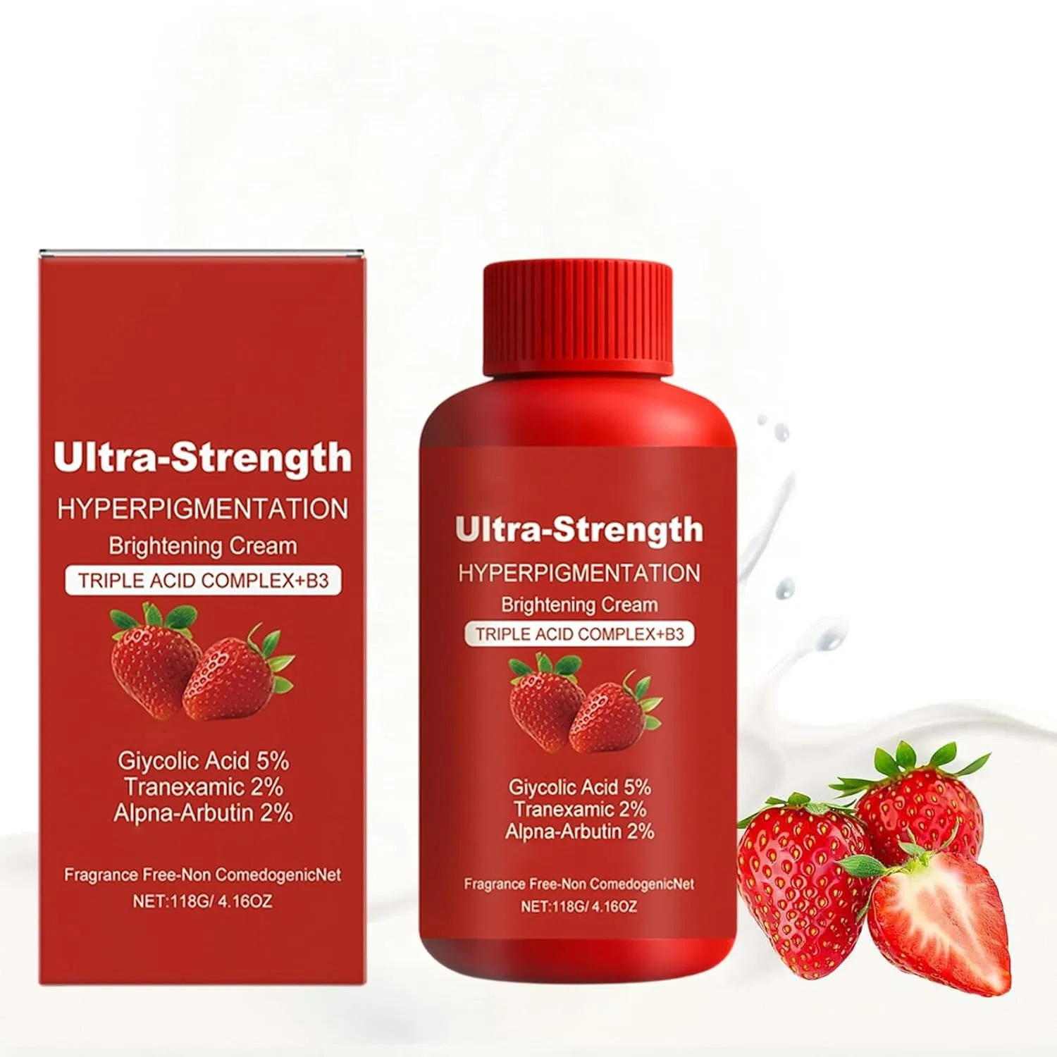 Крем для тела Strawberry Skin Treatment, Generisch, 120 г