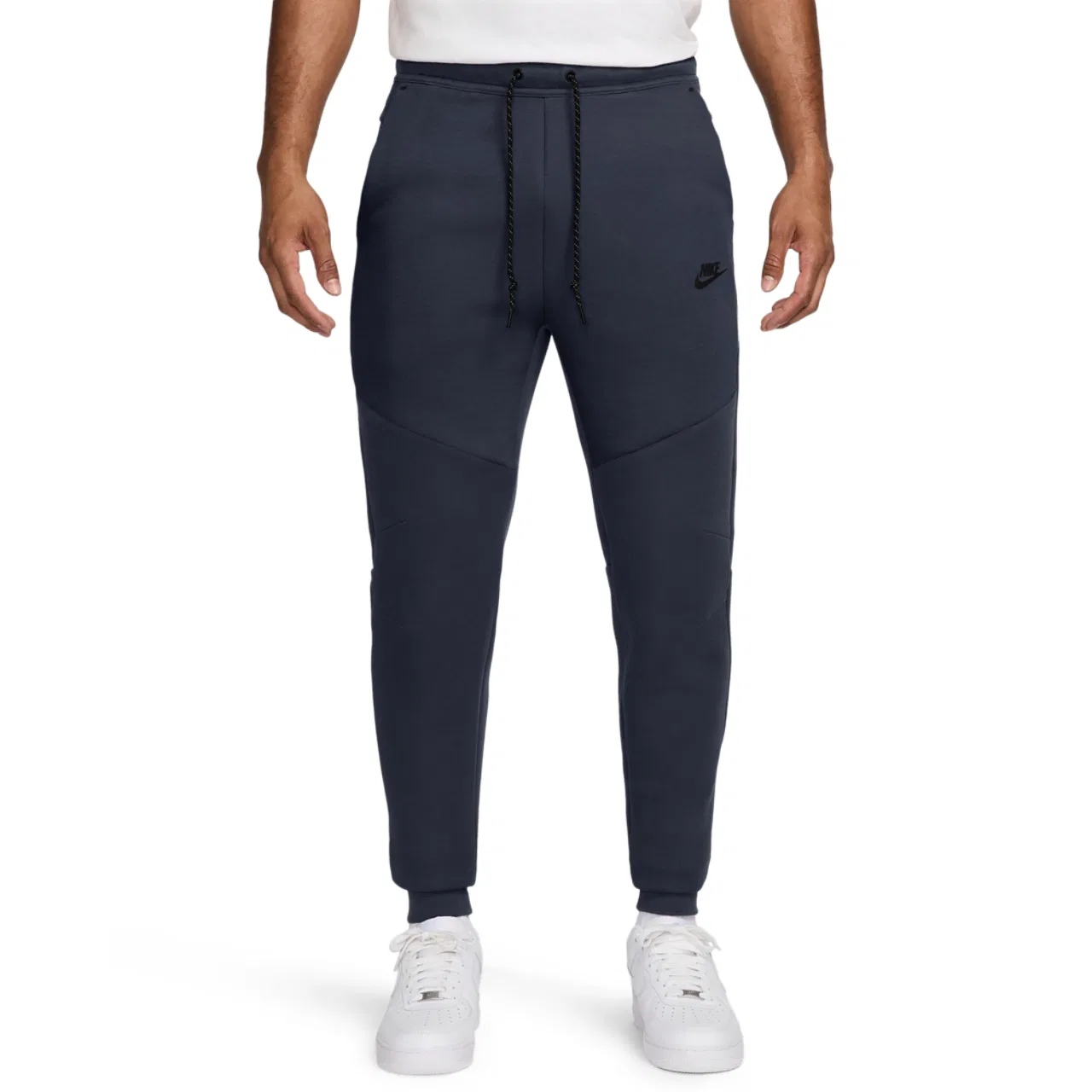 Мужские брюки-джоггеры утепленные Tech Fleece Jogger Nike, Black/Obsidian
