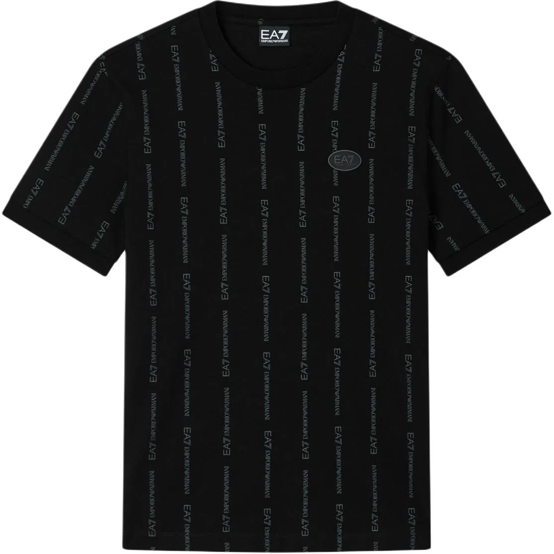 Мужская футболка с принтом Emporio Armani, Black