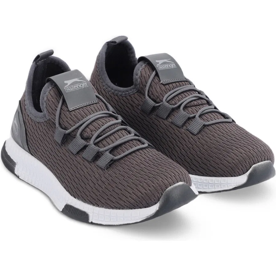 Кроссовки детские с текстильным верхом Slazenger ABENA I, Серый — фото 2